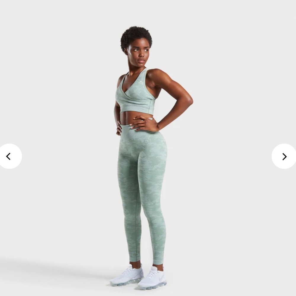 Gymshark Green Camo Set